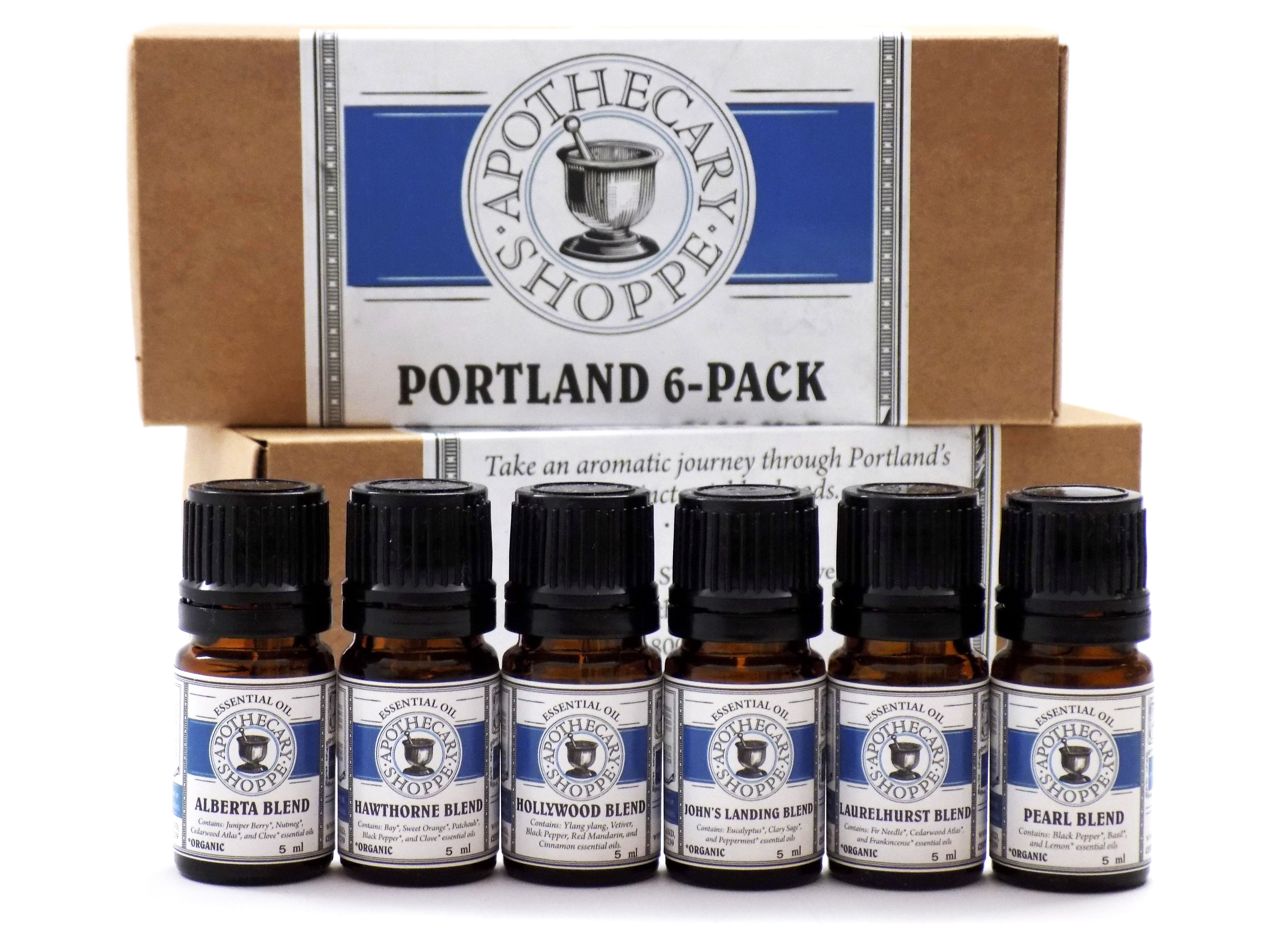 Essential Oil Kit Portland 6-Pack – APOTHECARY SHOPPE
